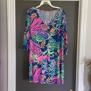Lilly Pulitzer Hundred percent cotton V-neck dress